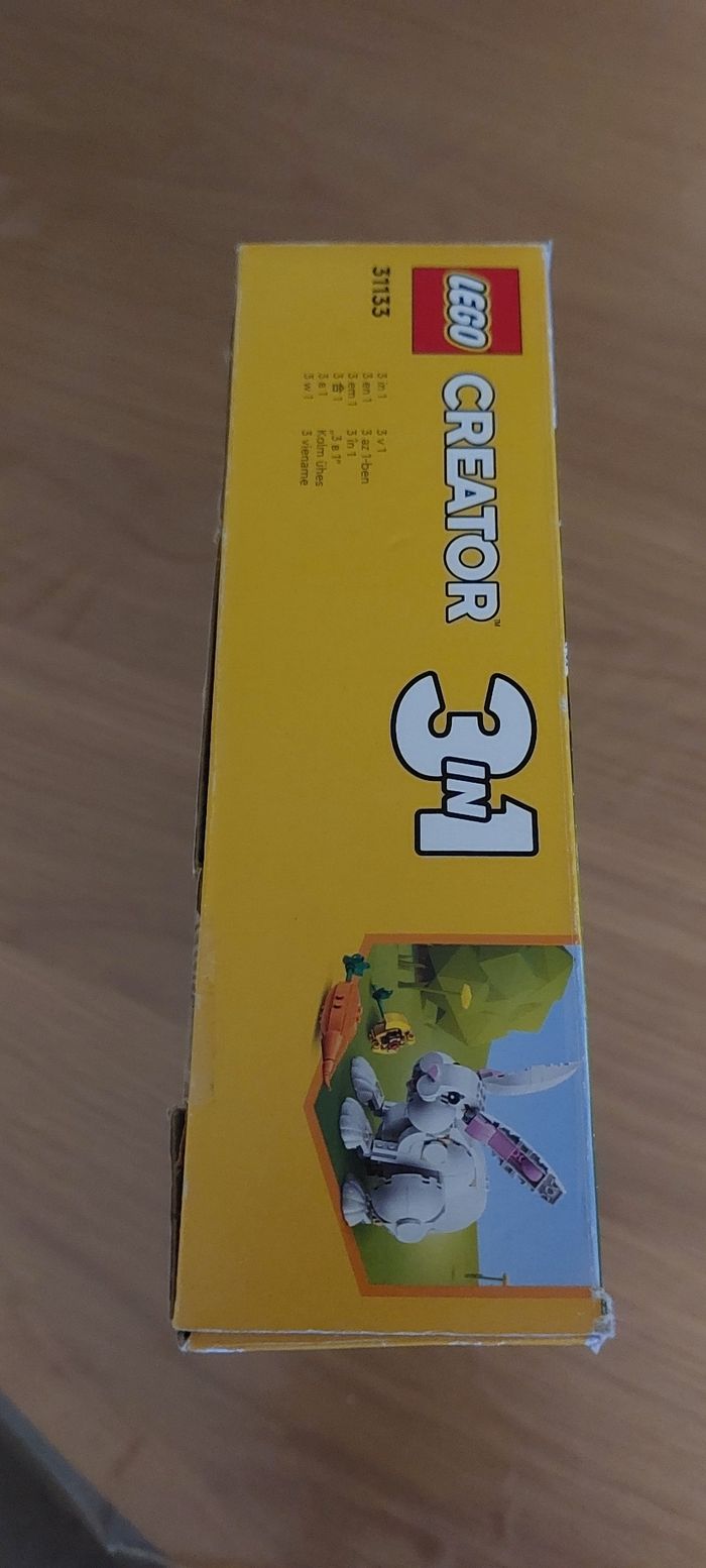 Lego petit lapin blanc - photo numéro 2