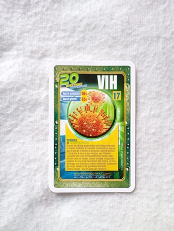 Carte VIH 20 questions sans réponse