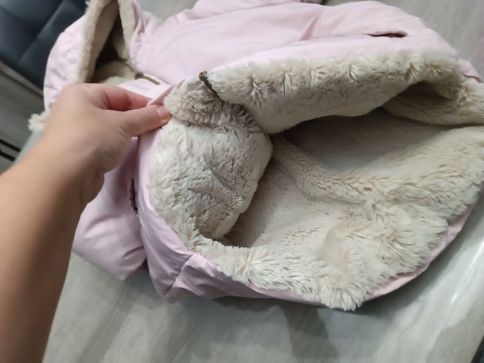 Blouson fourrure réversible okaidi - photo numéro 2