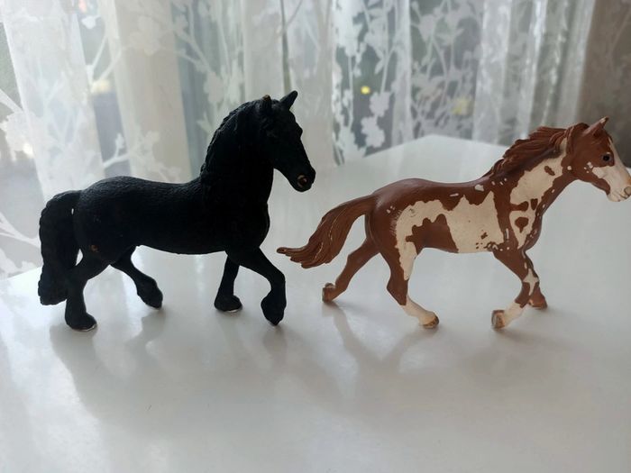 Lot de 9 chevaux et 5 poulains Schleich - photo numéro 10