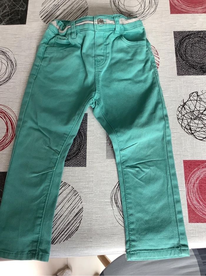 Pantalon menthe