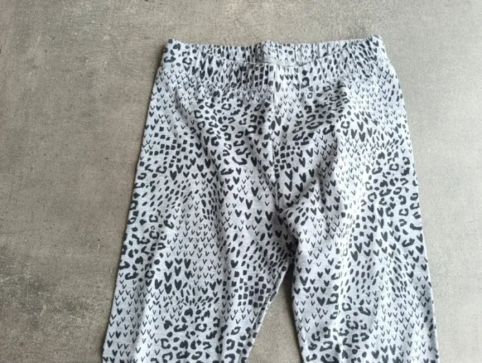 Legging léopard coeur - photo numéro 3