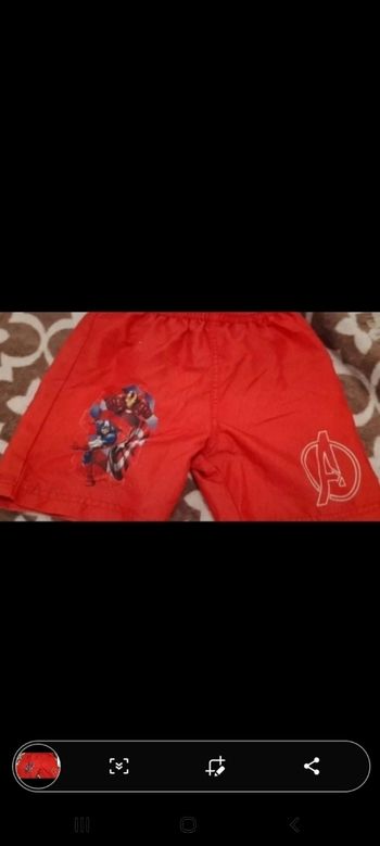 Short de bain Avengers