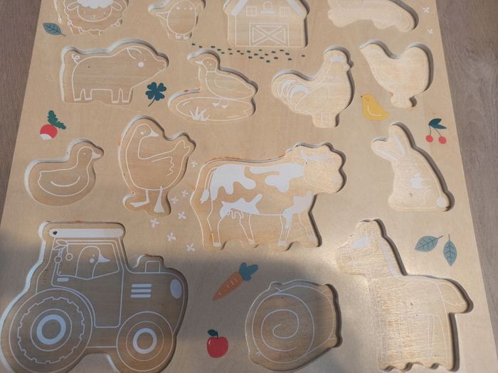 Puzzle bouton Vertbaudet - photo numéro 2