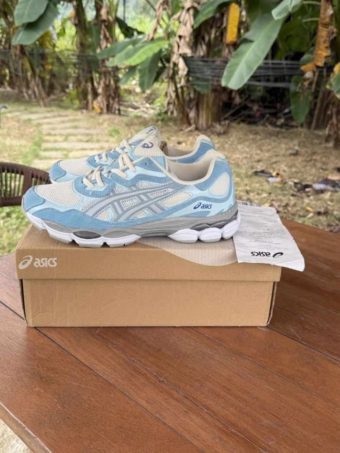 Originais ASICS Gel-NYC Cream Arctic Sky Taille 42 - photo numéro 4