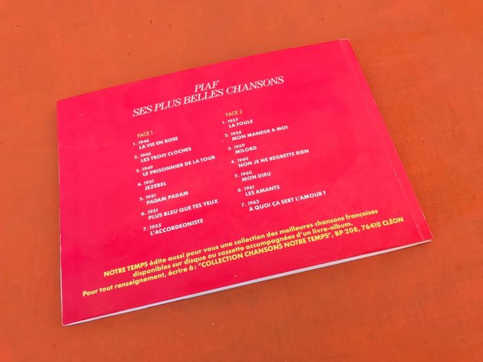 Edith Piaf   Ses plus belles chansons  Chantez avec notre temps - photo numéro 9