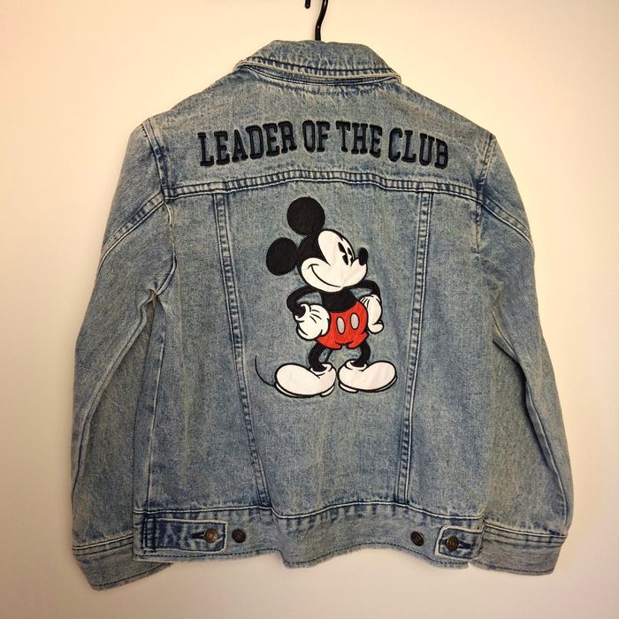 Veste jean Mickey Disney 7/8 ans (128 cm) – super état