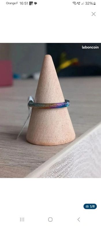 Bague Multicolore taille 18 (57-58)