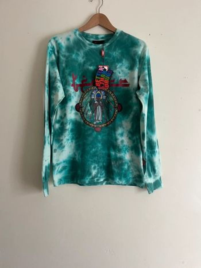 T-shirt manches longues bleu praise the lord Tealer - photo numéro 4