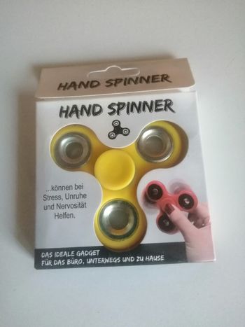 🌸Hand Spinner Jaune Neuf 🌸