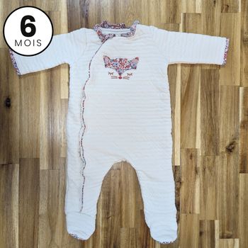 Pyjama chaud - bébé fille 6 mois