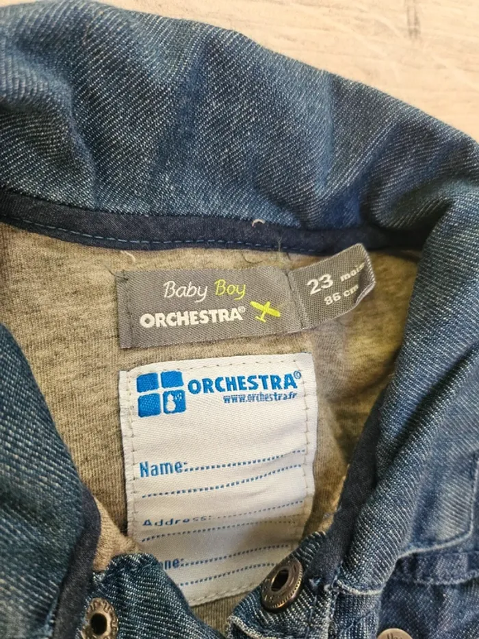 Veste en jean 2 ans - photo numéro 2