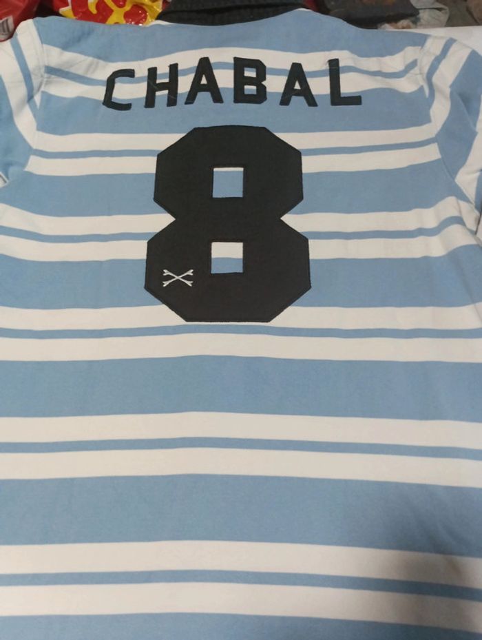 Tee shirt Polo manches longues homme Ruckfield taille XXL rétro vintage rugby Chabal - photo numéro 7