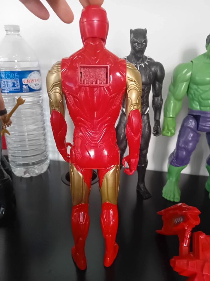 Lot de 7 figurines marvel 30cm + boîtier parlant - photo numéro 5