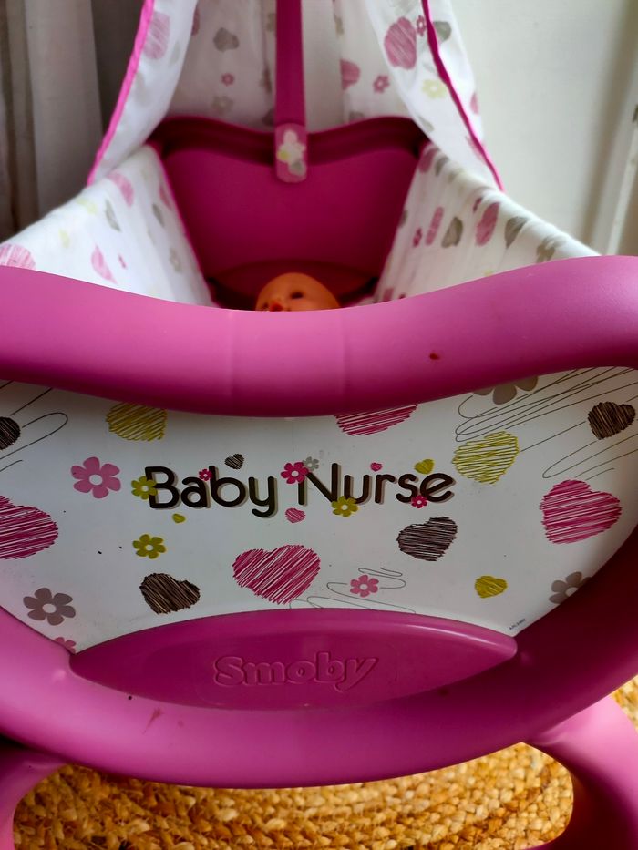 Berceau Baby Nurse Smoby - photo numéro 4