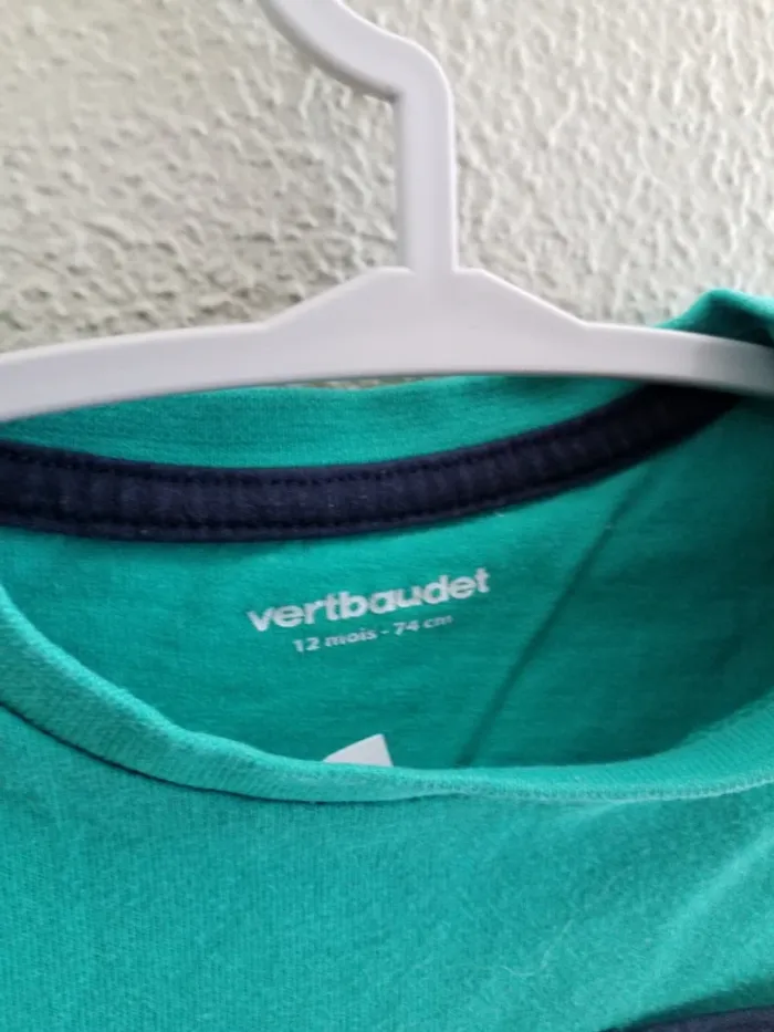 T shirt vertbaudet 12 mois - photo numéro 2