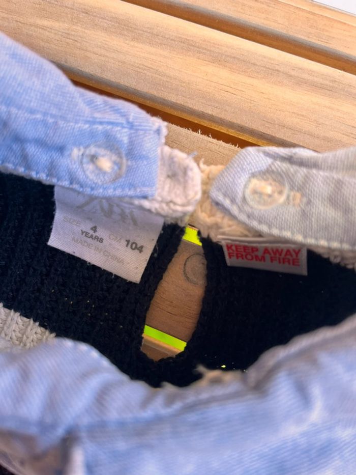Pull marinière avec col Zara 4 ans - photo numéro 2