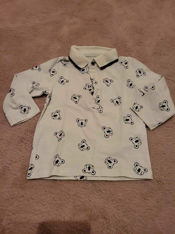 Polo manches longues