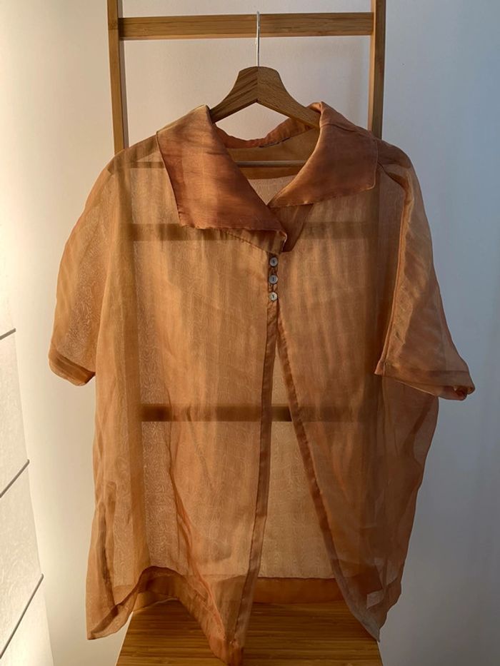 chemise transparente