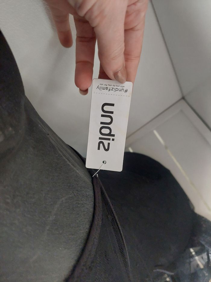 Nuisette transparente pois dentelle noire T.M Undiz neuve 🖤 - photo numéro 3