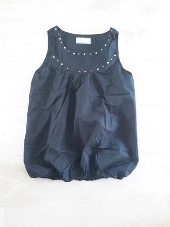 Blouse débardeur noire Cache cache 36