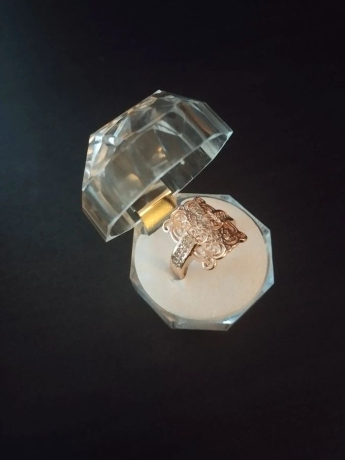 Bague vintage femme avec coffret - photo numéro 2