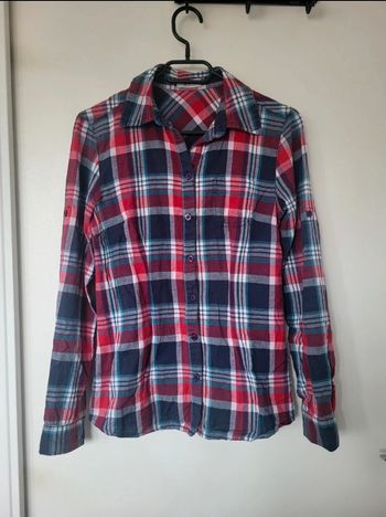 Chemise à carreaux femme