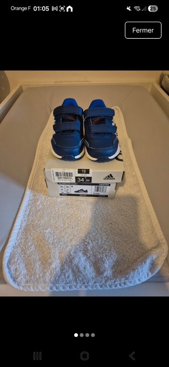 Basket bebe adidas 