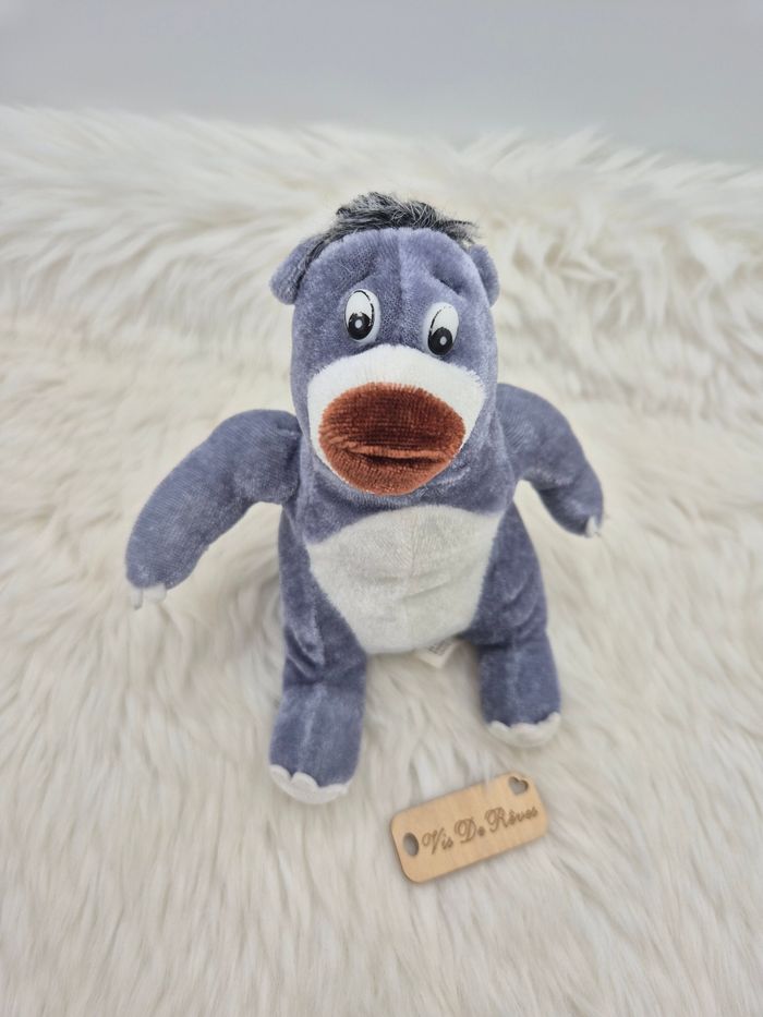 Doudou peluche Ours Balou Livre de La Jungle Disney - photo numéro 2