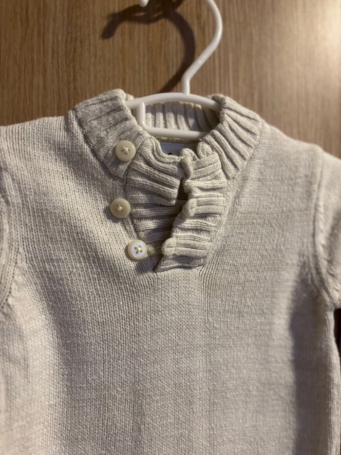 Pull blanc - photo numéro 2