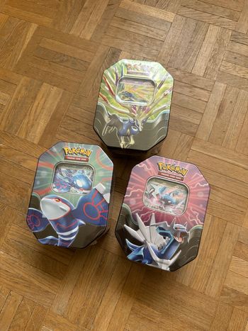 Lot 3 pokebox pokemon groudon dialga xerneas