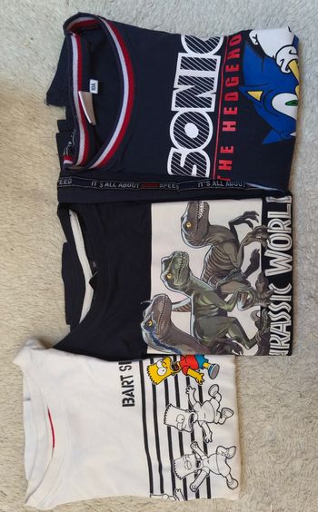 Lot t shirts manches longues.