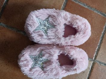 Chaussons rose étoile