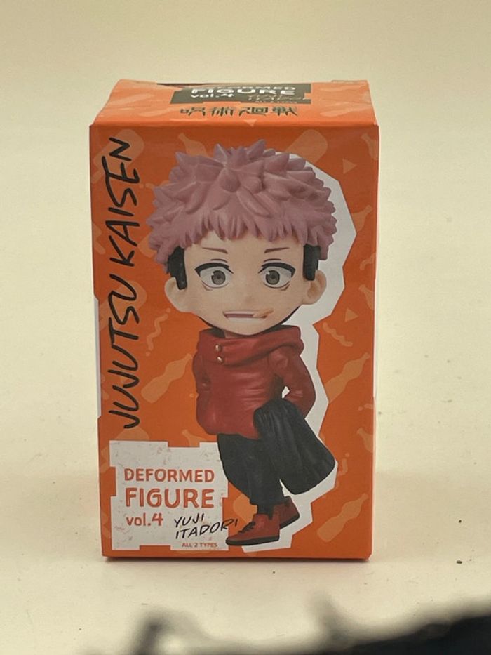 Figurine Jujutsu Kaisen Deformed Figure vol.4 Yuji Itadori neuf