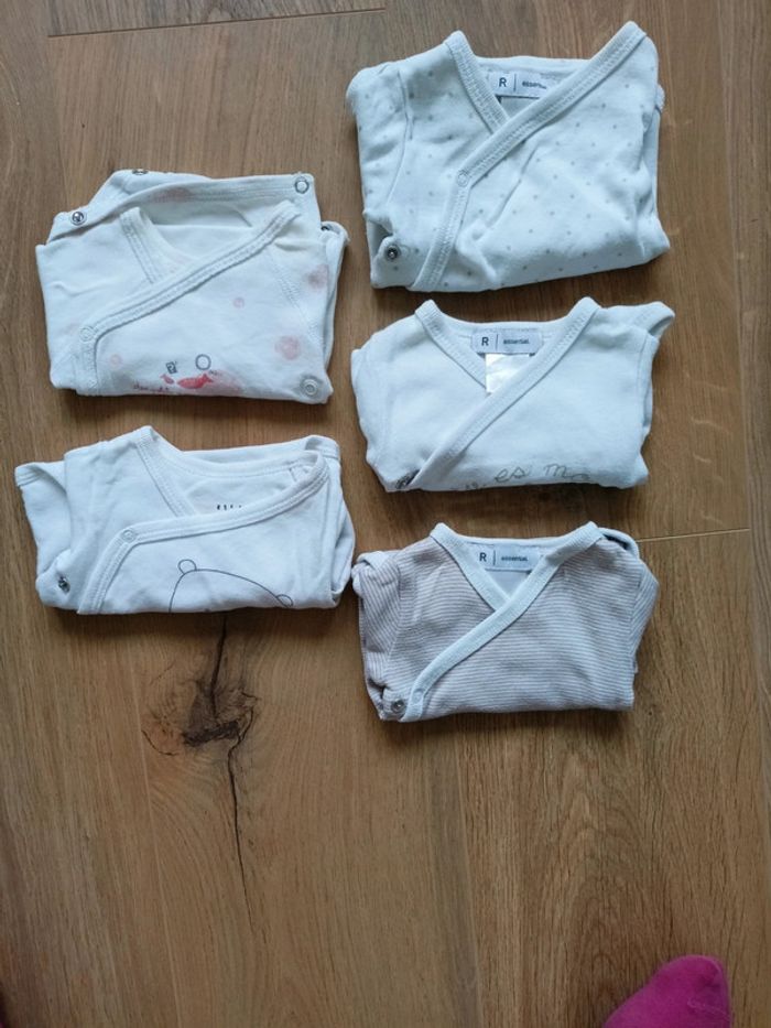 Lot de 5 bodies naissance