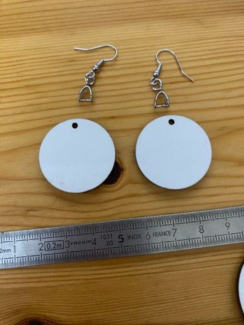 Boucles d'oreilles sublimables