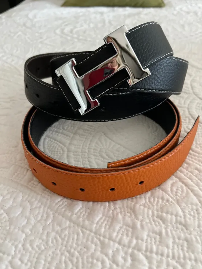 Lot de 2 ceintures avec boucle - photo numéro 2