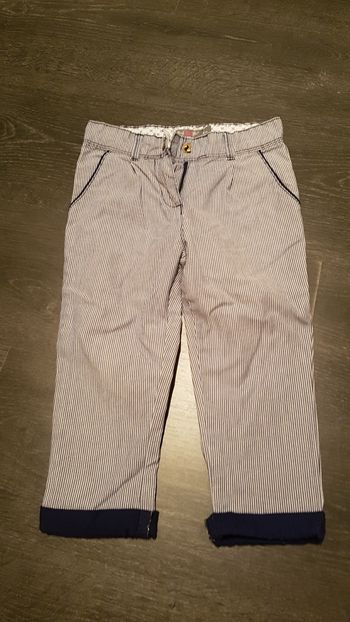Pantalon rayé