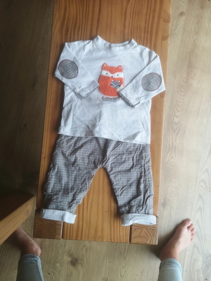 Ensemble garçon 6 mois obaibi