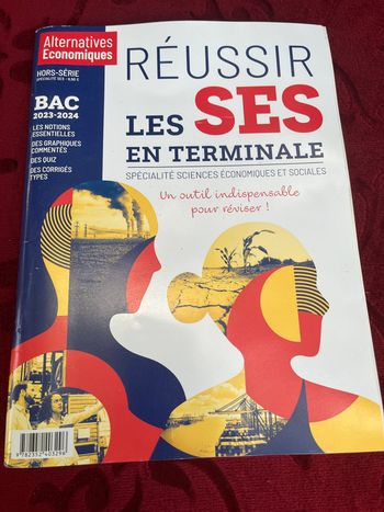 Réussir les SES en Terminale - Bac 2023/2024