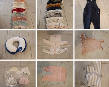 Vend lot de vêtements bébé 1 mois 