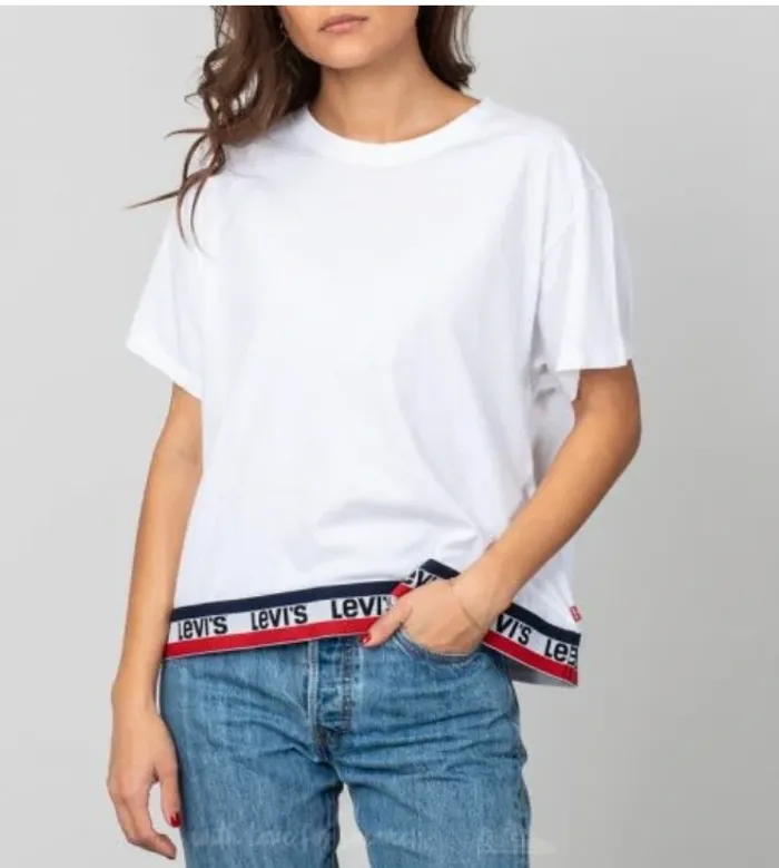 T-shirt Levi's white Women - photo numéro 2