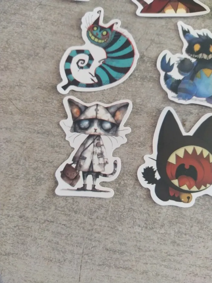 Lot de stickers chat (lot B) - photo numéro 6
