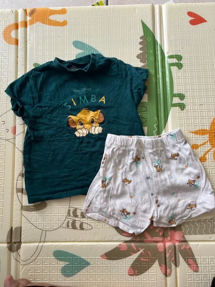 Pyjama bébé Roi Lion Simba – 24 mois bon état - photo numéro 4