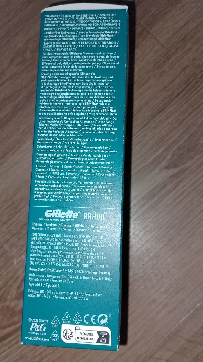 Tondeuse intimate Gilette neuve - photo numéro 2