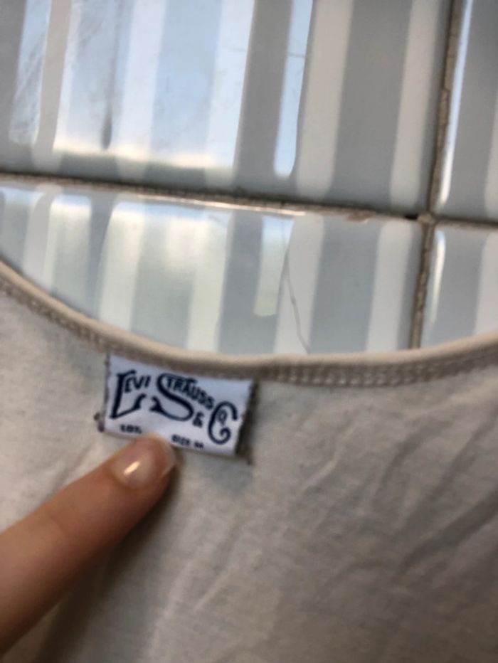 Débardeur Levi’s Blanc - photo numéro 5