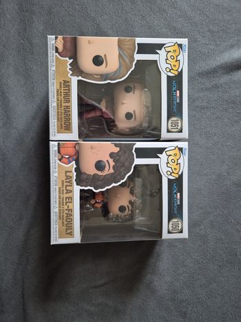 Lot Funko Pop Moon knight / Arthur Arrow 1051 + Layla El-Faouly 1050 Marvel