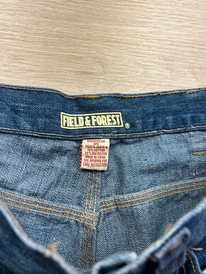 Jean Carpenter Field & Forest Workwear Cargo Vintage 75% Coton 25% Polyester W32 L32 - photo numéro 9