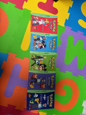 Bibliothèque verte Pokémon 5 tomes