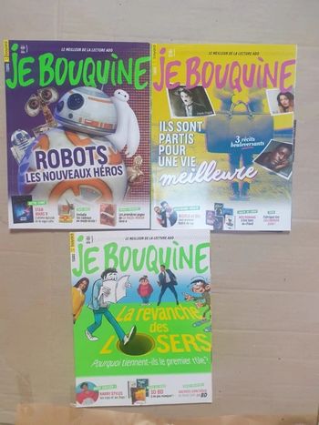 Lot 3 Je Bouquine 12-15 ans NEUFS